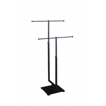 Thinkandplay CSR-2-MAB 2-Tier Jewelry StandMatte Black TH1378899